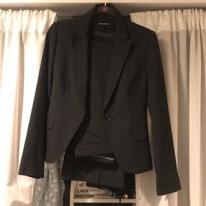 Size 4 black Express Editor Suit